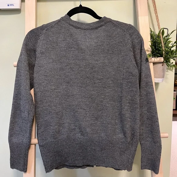 CDG PLAY Grey Cardigan - Picture 2 of 5